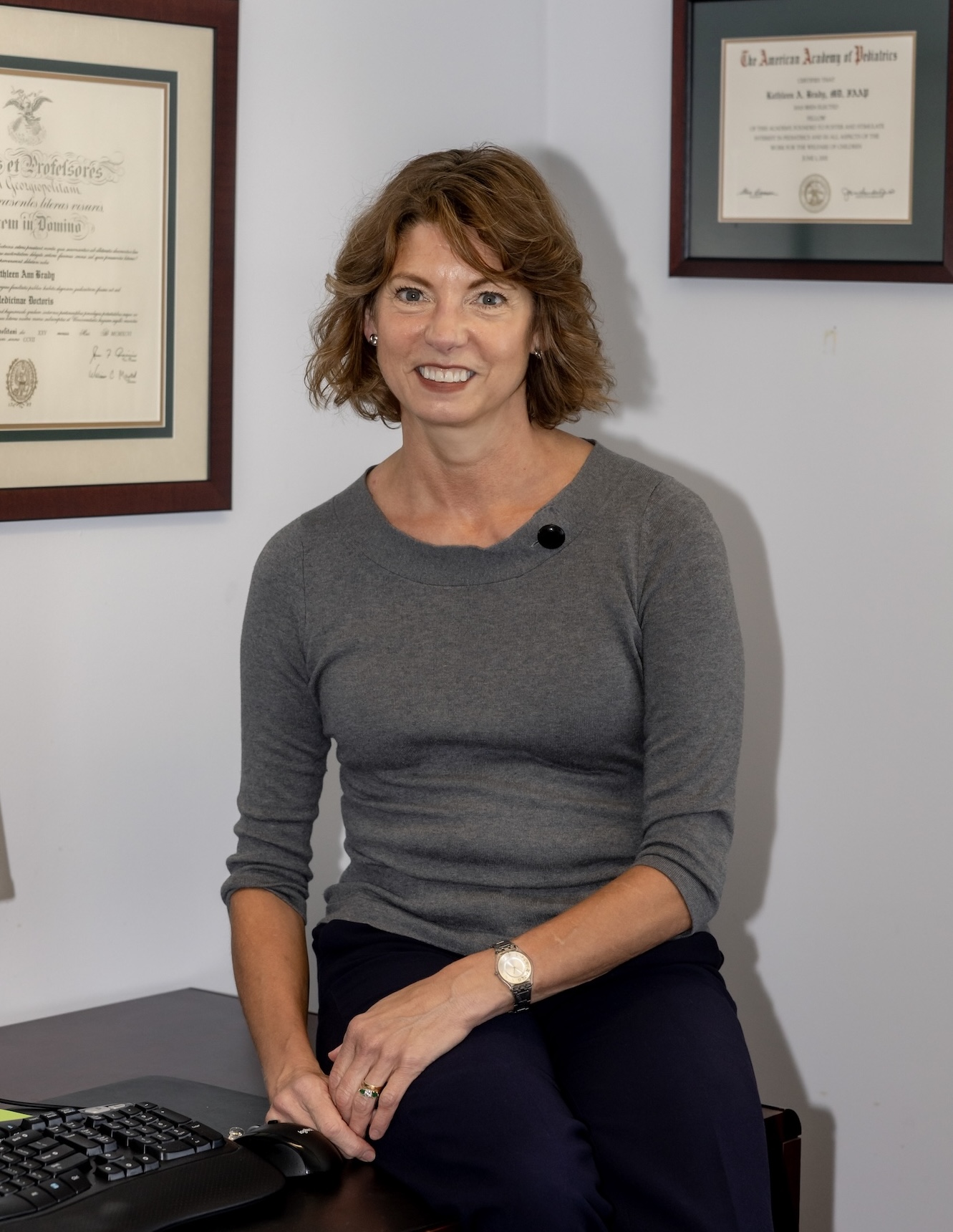 Kathleen Brady, MD - board-certified pediatrician